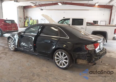 2013 Audi A4 2.0T Premium from USA, damaged, VIN WAUEFAFLXDN044962